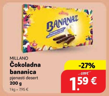 Čokoladna bananica