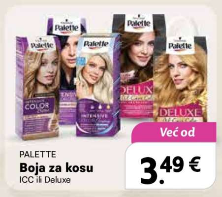 PALETTE Boja za kosu ICC ili Deluxe