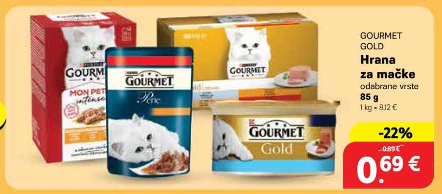 GOURMET GOLD Hrana za mačke