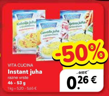 VITA CUCINA Instant juha