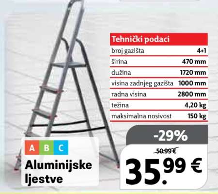 Aluminijske ljestve