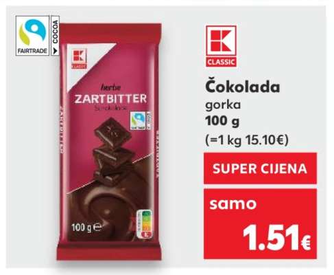 Čokolada gorka 100 g