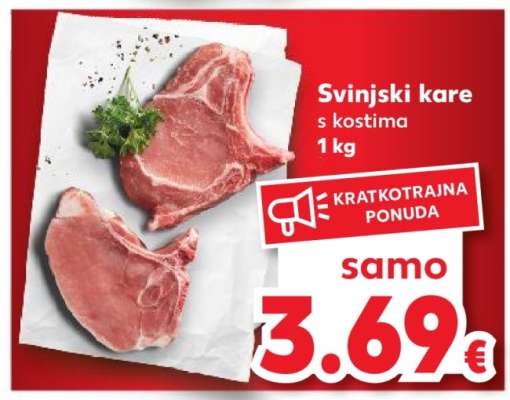 Svinjski kare s kostima 1 kg