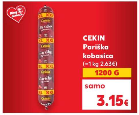CEKIN PARIŠKA KOBASICA