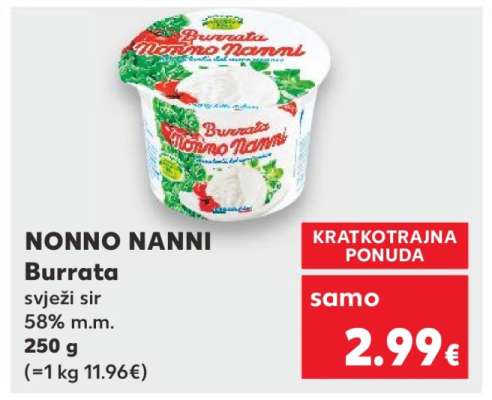 NONNO NANNI Burrata