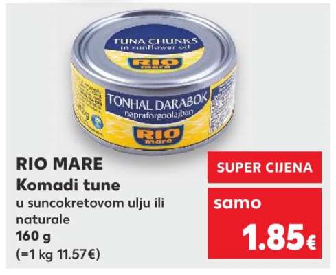 RIO MARE Komadi tune