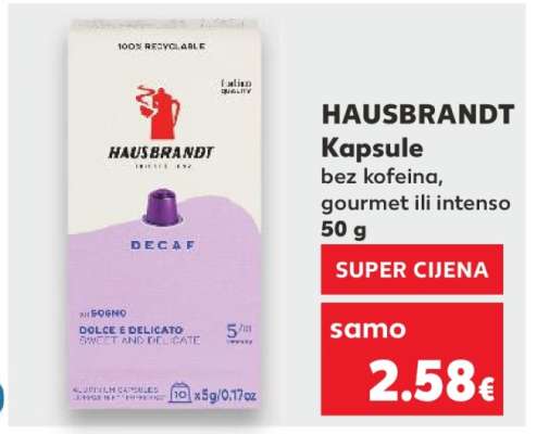 HAUSBRANDT Kapsule