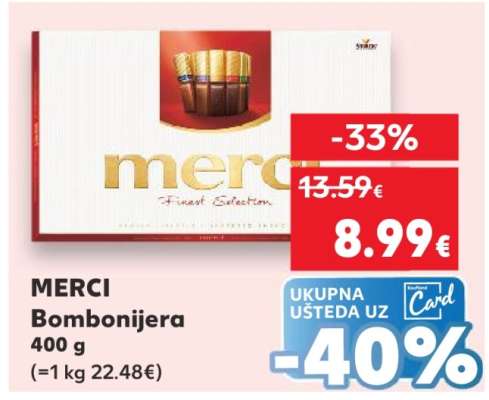 MERCI Bombonijera