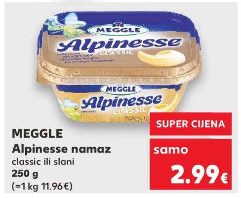 MEGGLE Alpinasse namaz