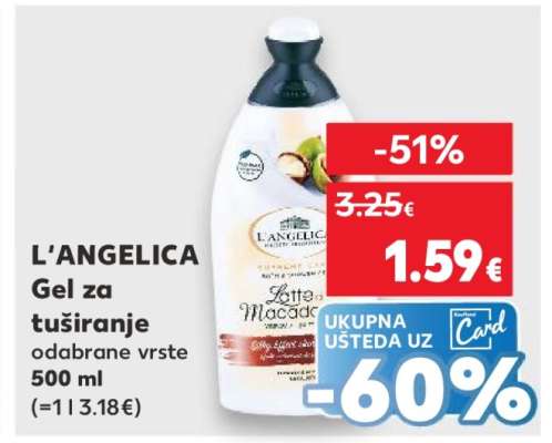 L'Angelica Gel za tuširanje