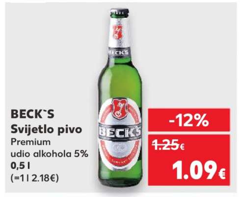 Beck's Svijetlo pivo