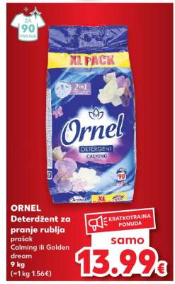 ORNEL Deterdžent za pranje rublja