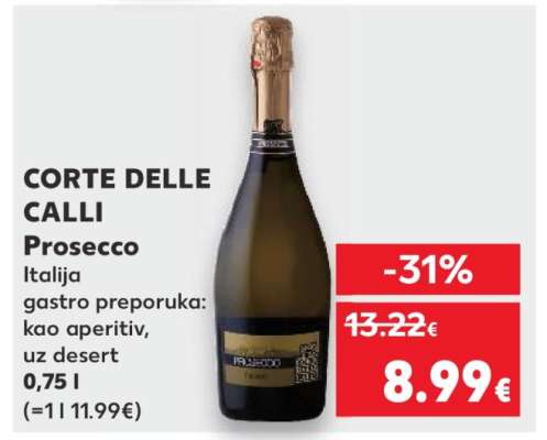CORTE DELLE CALLI Prosecco