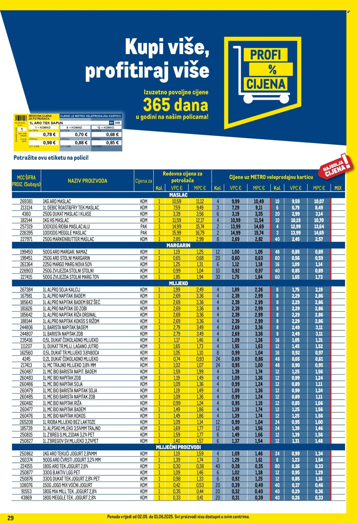 Metro katalog - 01.05.2025. - 31.05.2025.