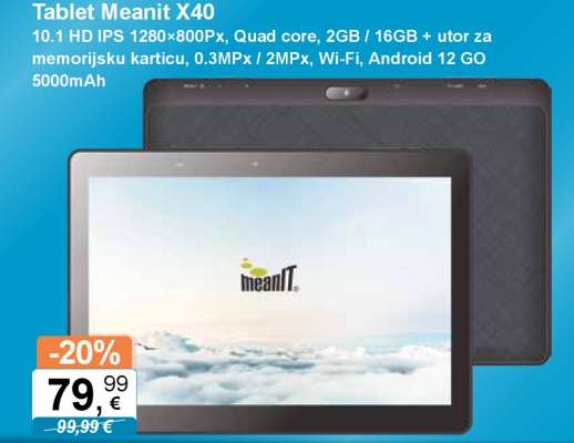 Tablet Meanit X40