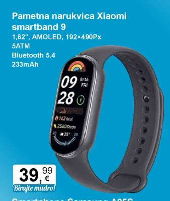 Pametna narukvica Xiaomi smartband 9