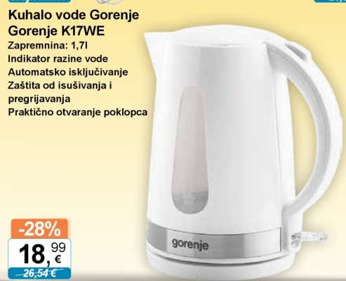 Kuhalo vode Gorenje Gorenje K17WE