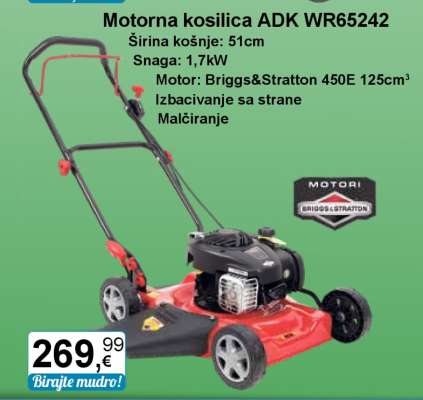 Motorna kosilica ADK WR65242