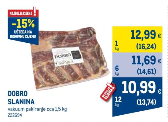 DOBRO SLANINA