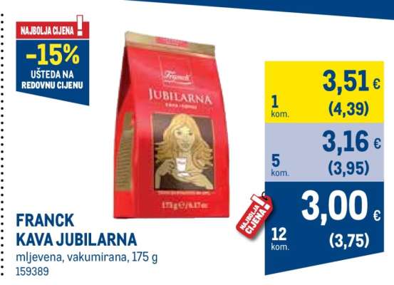 FRANCK KAVA JUBILARNA