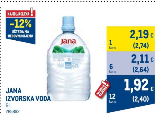 JANA IZVORSKA VODA