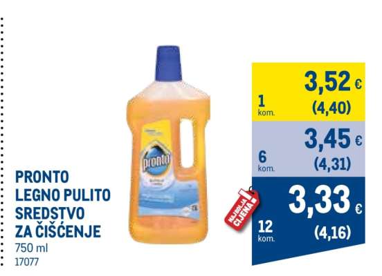 PRONTO LEGNO PULITO SREDSTVO ZA ČIŠČENJE