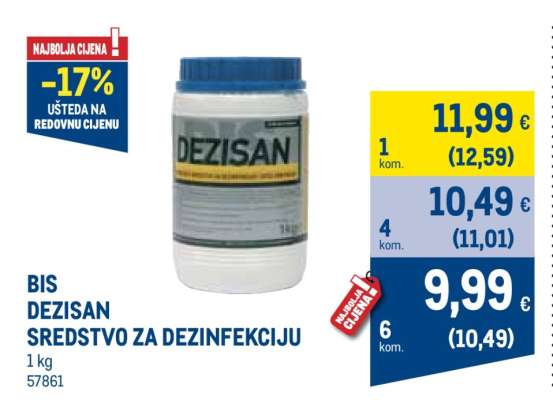 BIS DEZISAN SREDSTVO ZA DEZINFEKCIJU