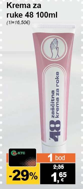 Krema za ruke 48 100ml
