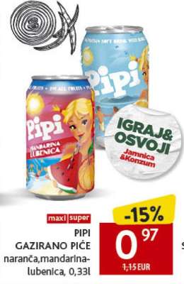 PIPI Gazirano piće