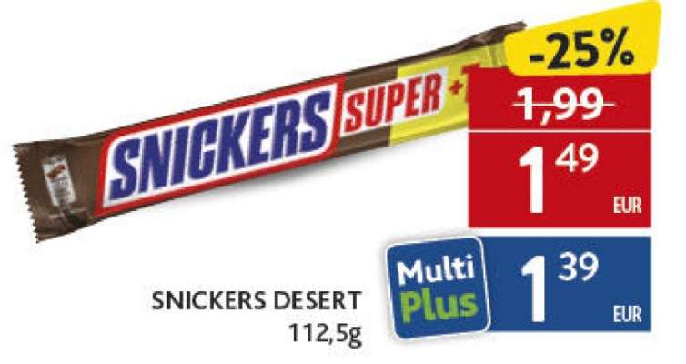 SNICKERS DESERT