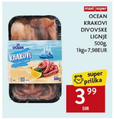 OCEAN KRAKOVI DIVOVSKE LIGNJE