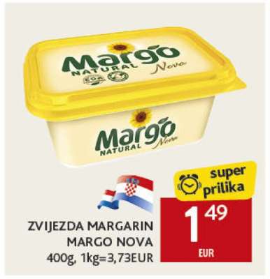 ZVIJEZDA MARGARIN MARGO NOVA