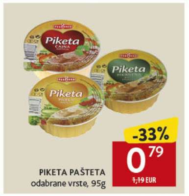 PIKETA PAŠTETA