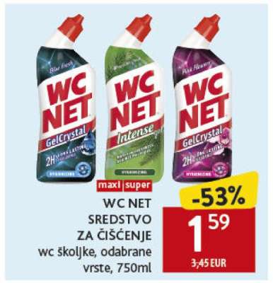WC NET Sredstvo za čišćenje