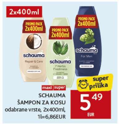 SCHAUMA ŠAMPON ZA KOSU