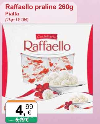 Raffaello praline 260g
