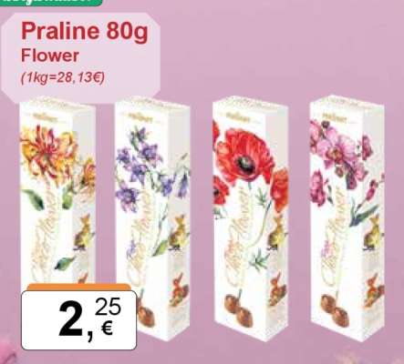 Praline 80g Flower
