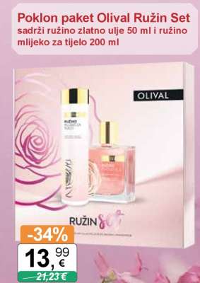 Poklon paket Olival Ružin Set