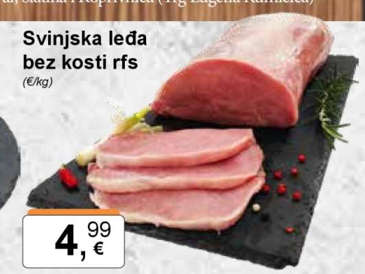 Svinjska leđa bez kosti rfs