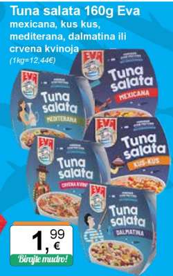 Tuna salata 160g Eva