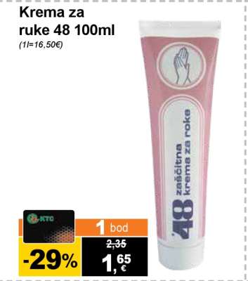 Krema za ruke 48 100ml