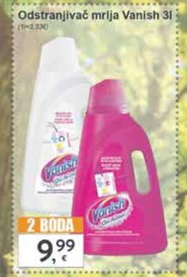Odstranjivač mrlja Vanish 3l