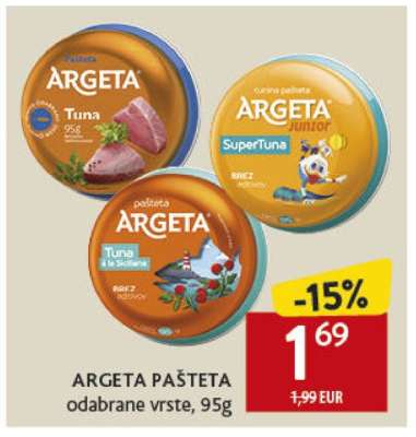 ARGETA Pašteta