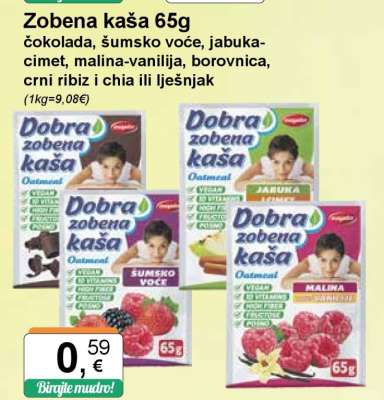 Zobena kaša 65g