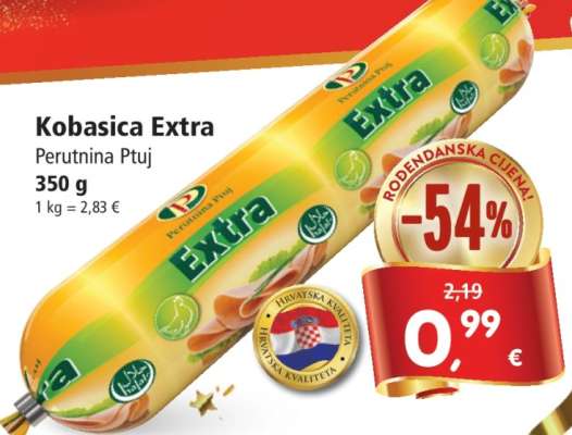 Kobasica Extra Perutnina Ptuj