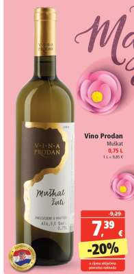 Vino Prodan Muškat