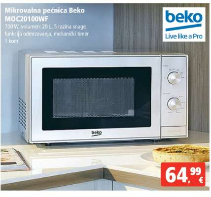 Mikrovalna pećnica Beko MOC20100WF