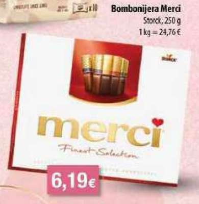 Bombonijera Merci