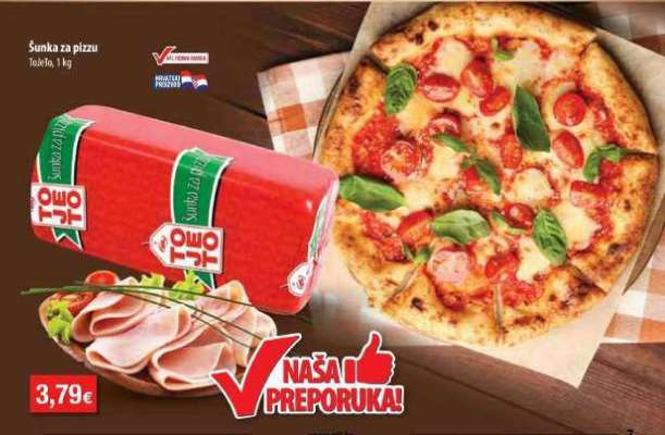 ŠUNKA ZA PIZZU