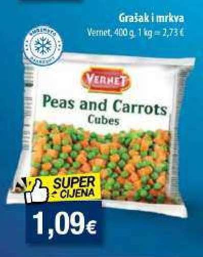 Vernet Peas and Carrots Cubes